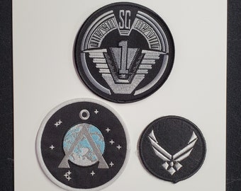 Cosplay Stargate SG-1 Screen Accurate Uniform Patch Set