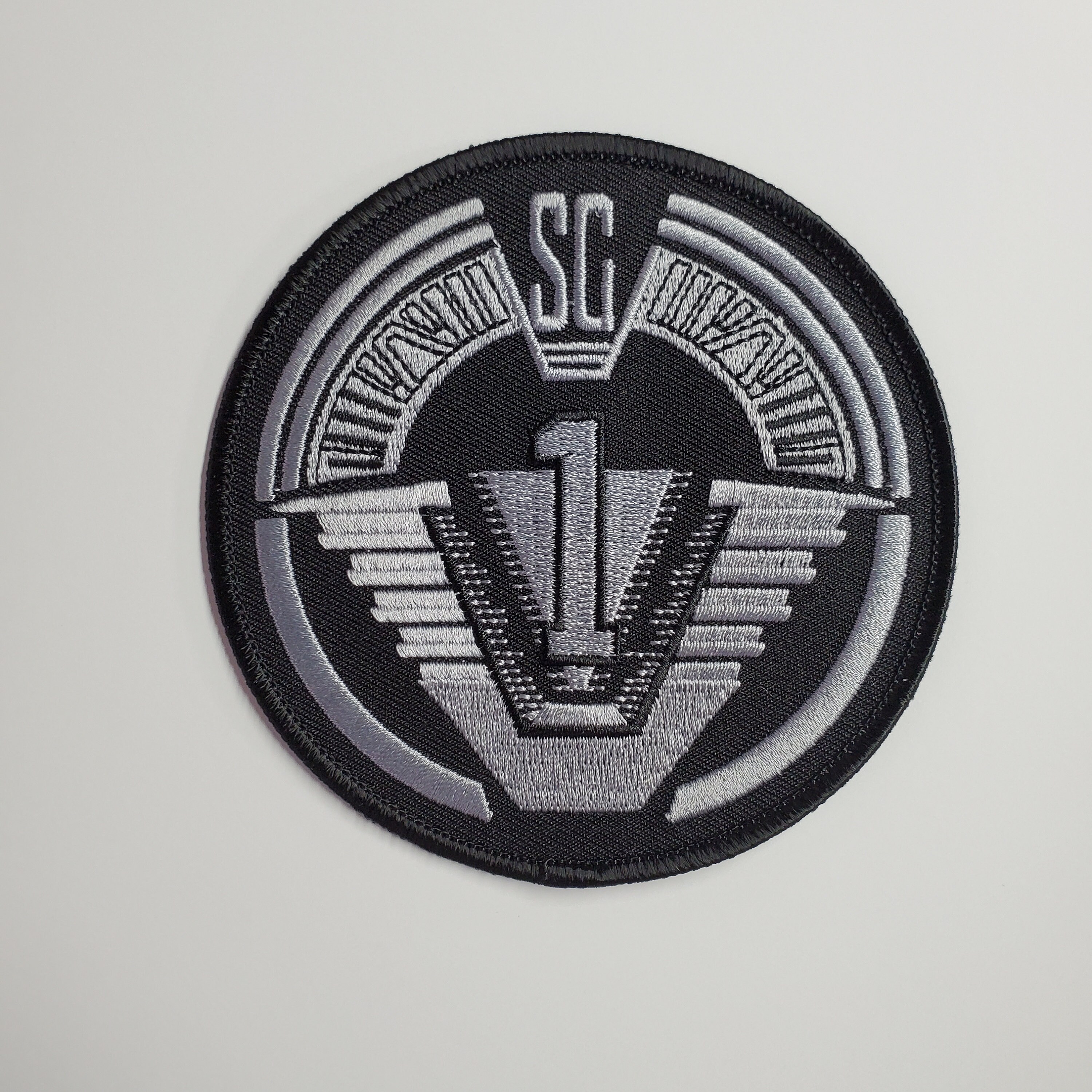 Stargate Circle Logo Embroidered Patch – Iron-On / Sew-On – Novelty Cloth Patch