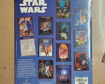 スター・ウォーズ 映画パンフレット.1984年カレンダーJSWFC会報誌 1997年製ヴィンテージ スター・ウォーズ 20周年記念カレンダー（2025年