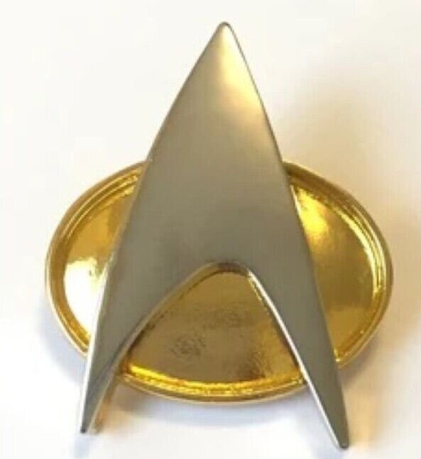 thumbnail image 2 of Star Trek Voyager Full Size Communicator Pin - Metal Replica 2 of 5