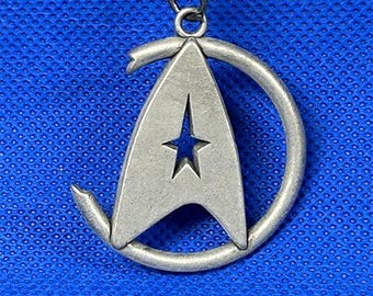 Khan's Pendant Necklace w Rope Chain- Star Trek II: Wrath of Khan