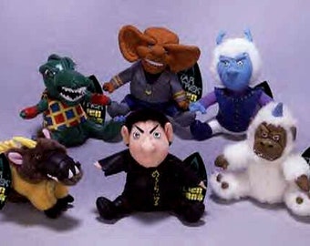 Vintage Star Trek Alien Plush Beans/Beanies- Complete Set of 6- Unused!
