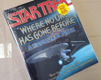 1994 Star Trek Coffee Table Book - "Where No One Has Gone Before"