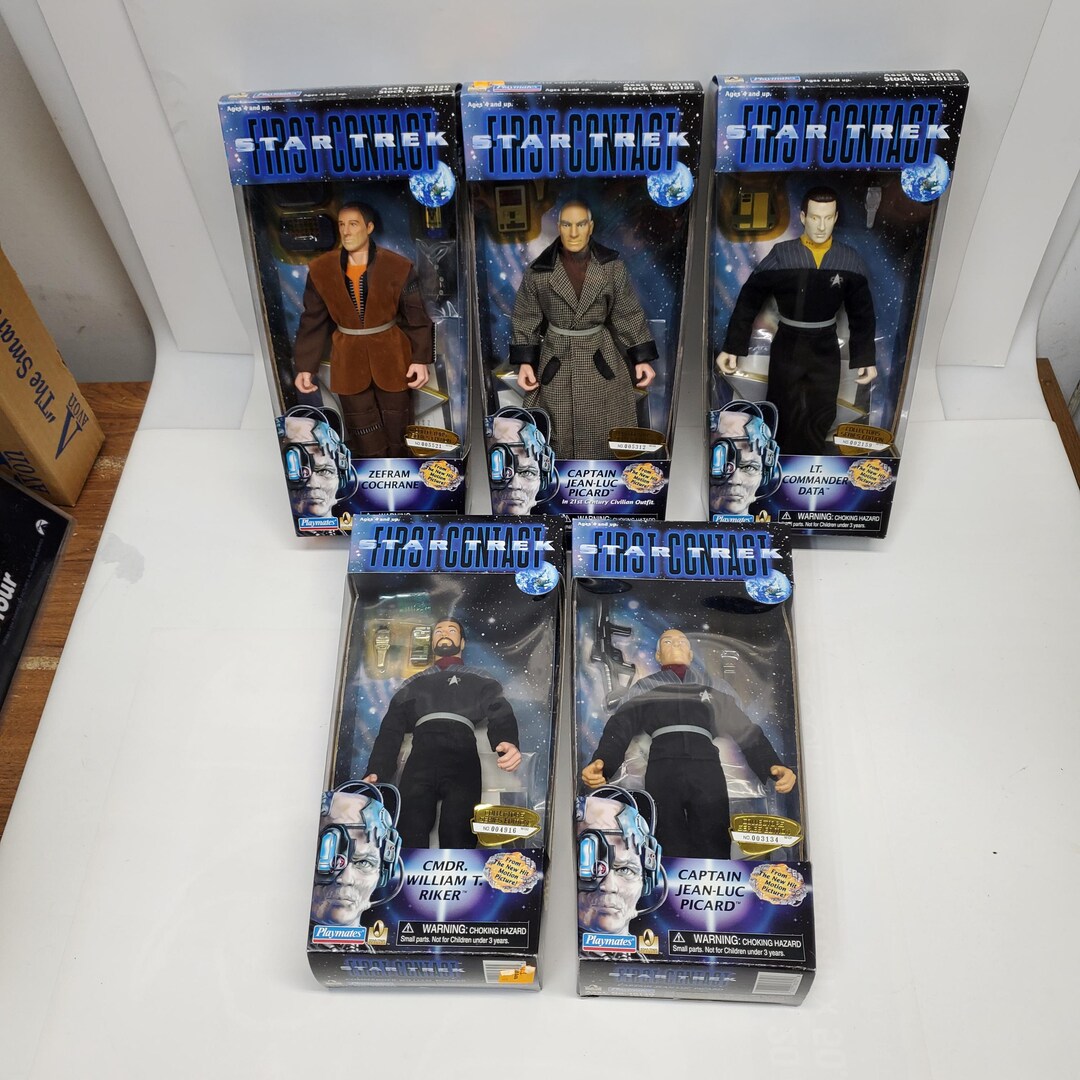 1995 Set of 5 Star Trek First Contact 9