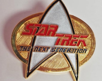 Original  Star Trek Next Gen Logo Lincoln Enterprises  Pin