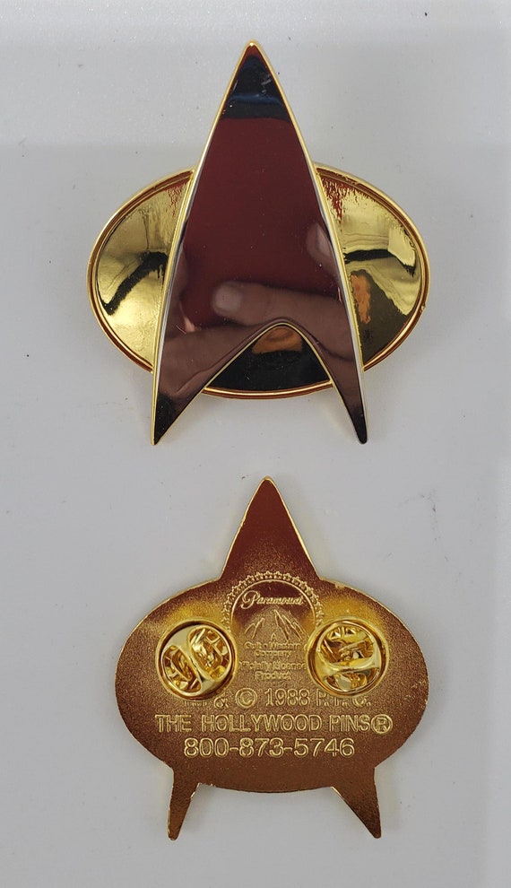 STAR TREK Spilla Comunicatore Ufficiale Next Generation 1993 Kohn - Foto 2