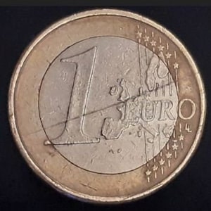 1 cent euro error coin