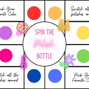 Spin the Nail Polish Bottle Game
