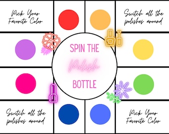Spin the Nail Polish Bottle Game