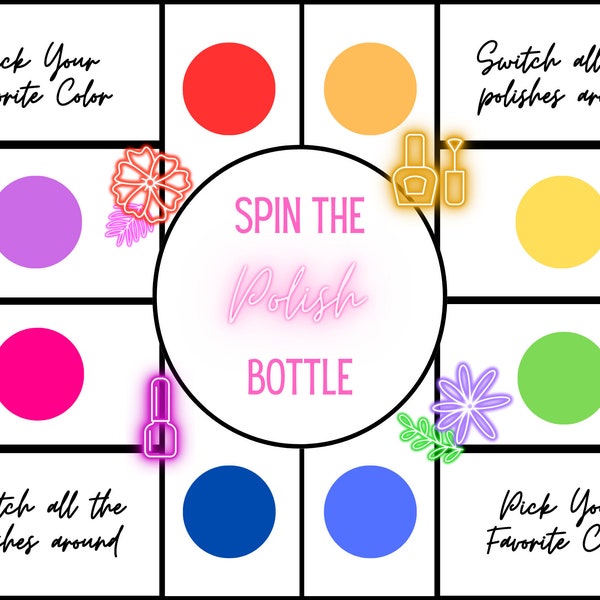 Spin the Nail Polish Bottle Game