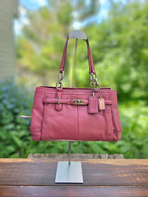 Coach Pink Vintage Handbags