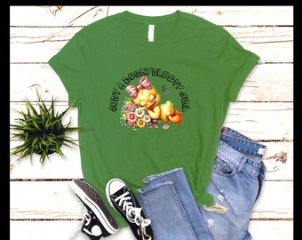 Cute Shirt, Funny T-shirt, Animal Tee, Women Shirt, Mother Shirt, Gift for Mom, Gift for Her, Funny Gift, Pet Lover, Duck Tee, Hello Spring