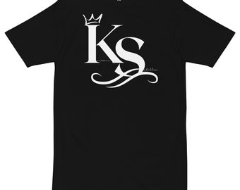 KS Premium Heavyweight Tee, Designer T Shirt, Luxury Apparel, Exclusive Streetwear