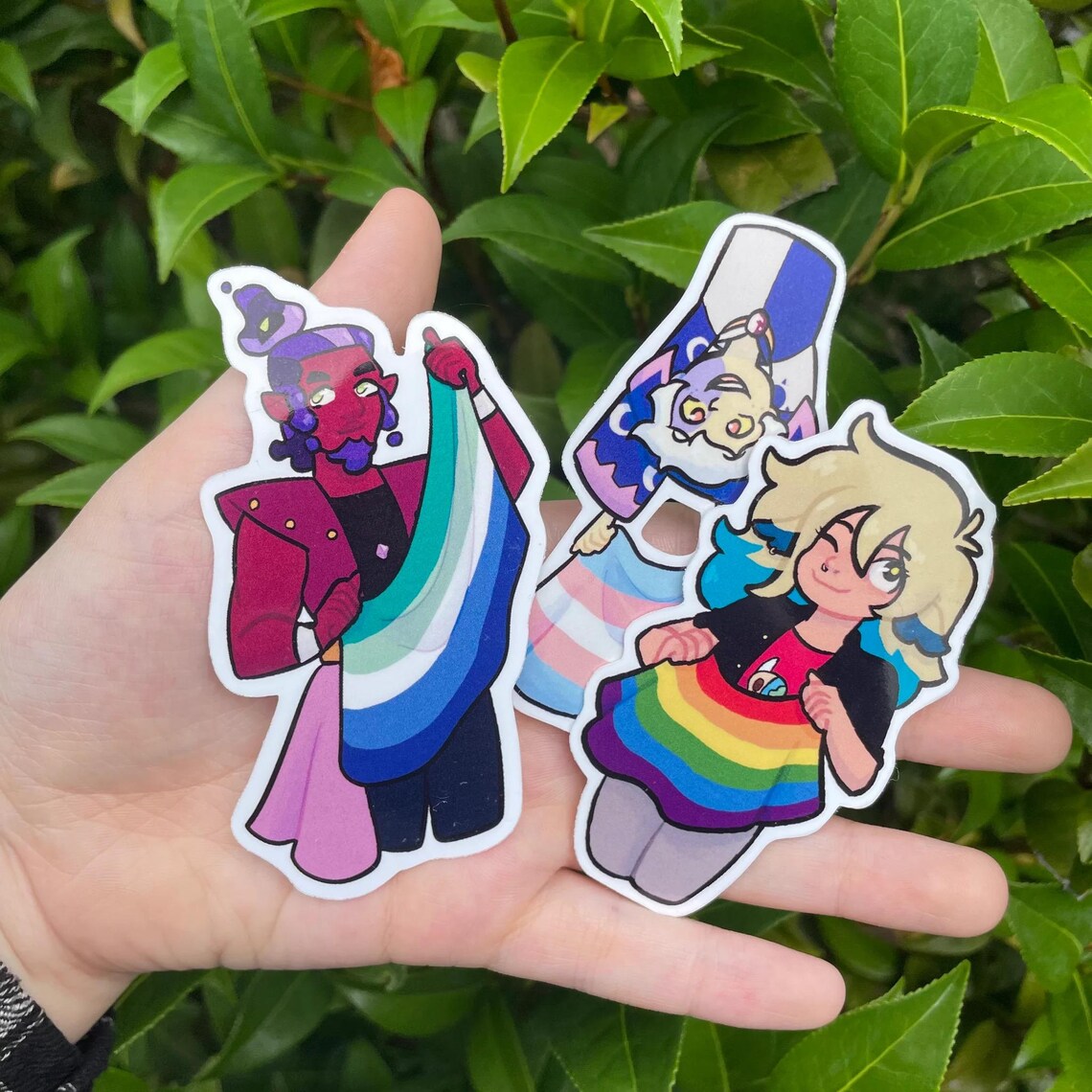 The Owl House Pride Flag Sticker Set - Etsy