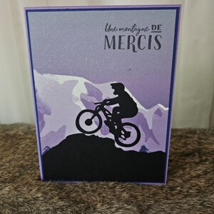 A handcrafted greeting card