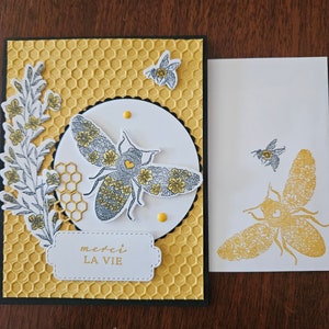 A handcrafted greeting card