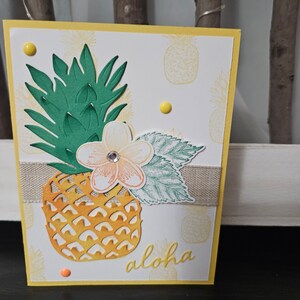 A handcrafted greeting card