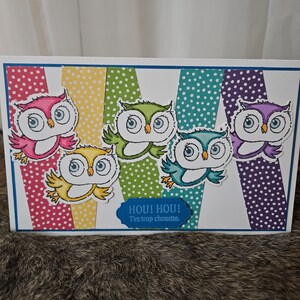A handcrafted greeting card