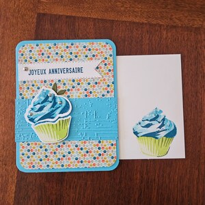 A handcrafted greeting card