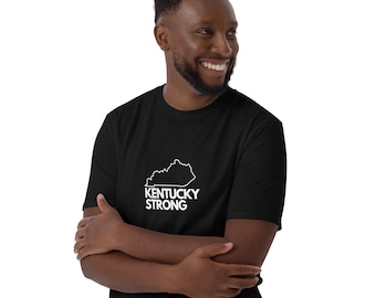 Kentucky shirts voor uniseks, Kentucky Strong T-shirt, Kentucky Love T-shirt, T-shirt met korte mouw, T-shirt beste kwaliteit, Kentucky T-shirt