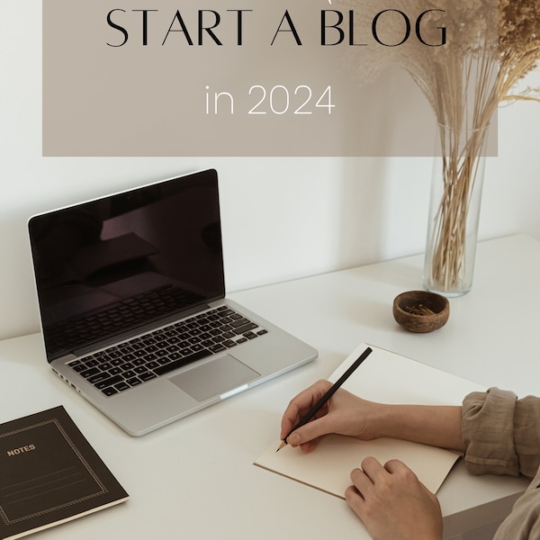 Guide to creating a blog from scratch | blog template | blogging guide for beginners | blog guide ebook | digital blog guide | EIH