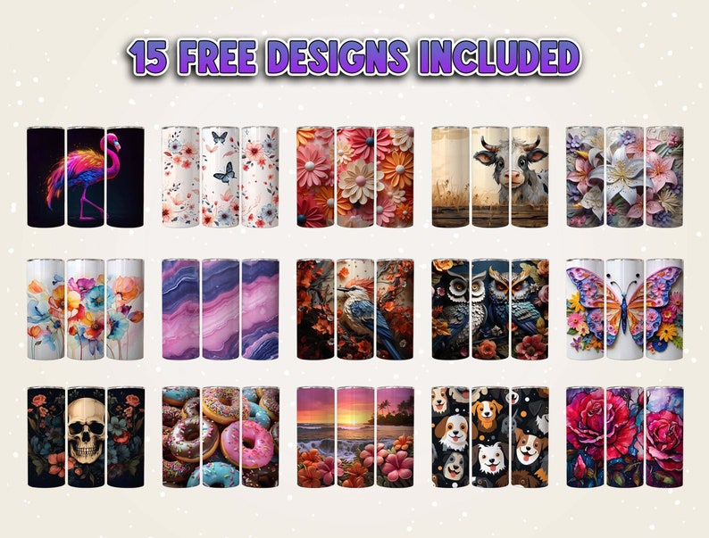 Pink and White Marble 20 oz Skinny Tumbler Sublimation Designs, Straight And Tapered Tumbler Wrap, Tumbler PNG, Marble Tumbler, Pink Tumbler image 5