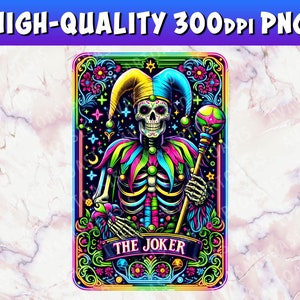 Carta del tarot Joker PNG, Carta del tarot divertida de esqueleto, Png sarcástico, Carta del tarot de esqueleto, Clipart de carta del tarot, Png de moda, Png popular