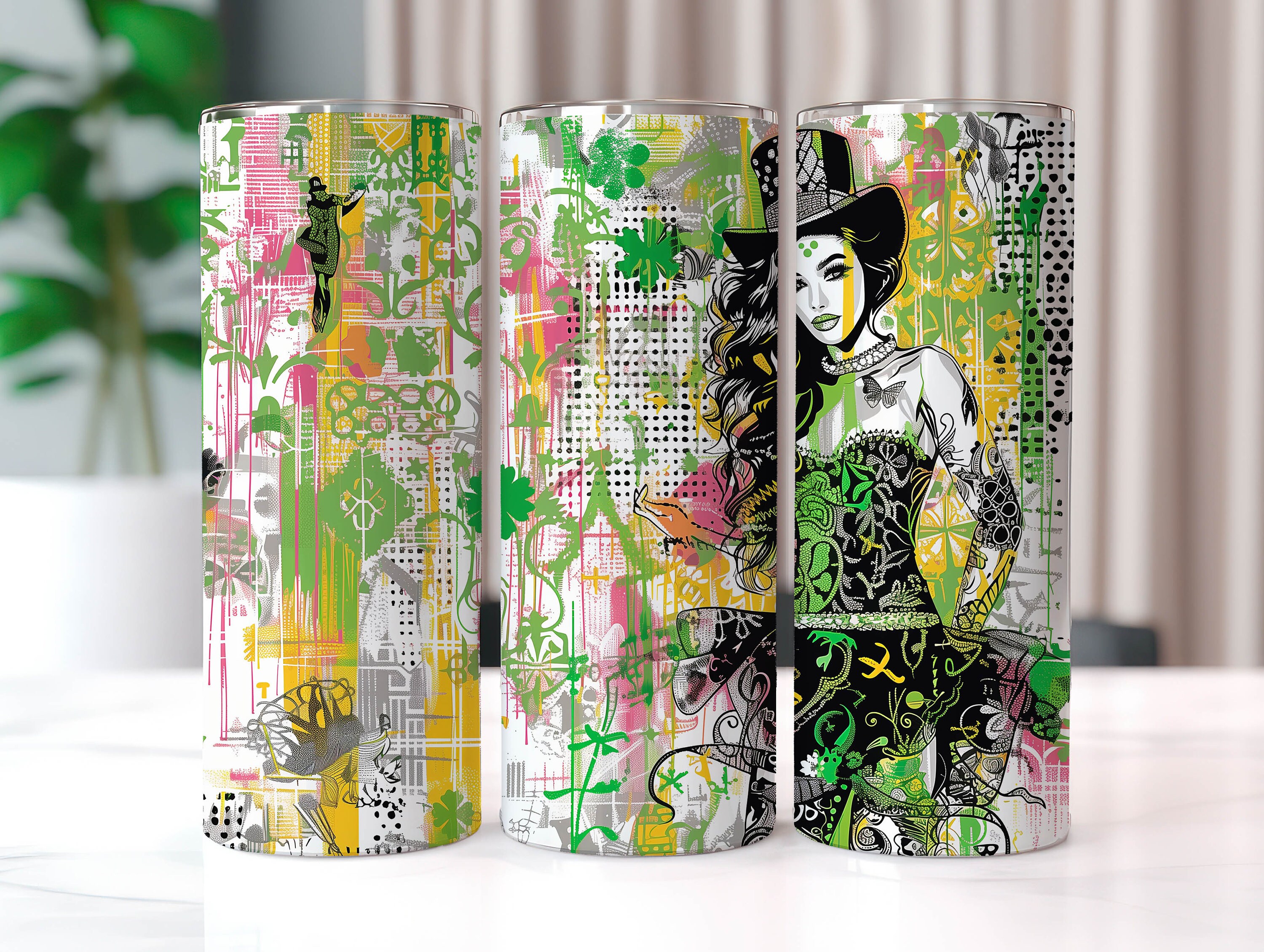 St Patricks Day Tumbler Wrap, 20 oz Tumbler Sublimation Designs, St Patricks Day PNG, Saint Patricks Day Tumbler Wrap, Irish Tumbler Wrap
