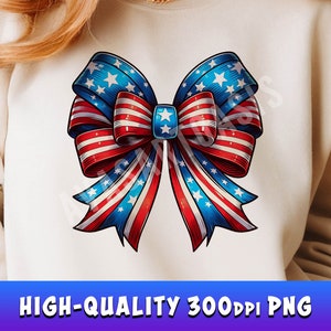Coquette Bow America Png, Coquette Png, 4th of July Sublimation, America Png, Patriotic Png, American Flag Sublimation, 4th Of July Shirt