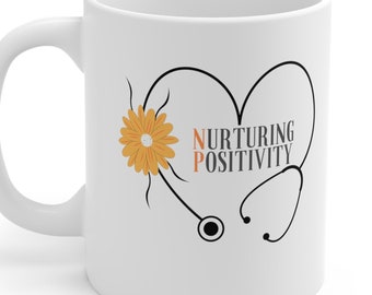 Nurture Positivity NP Female- Appreciation Ceramic Mug 11oz