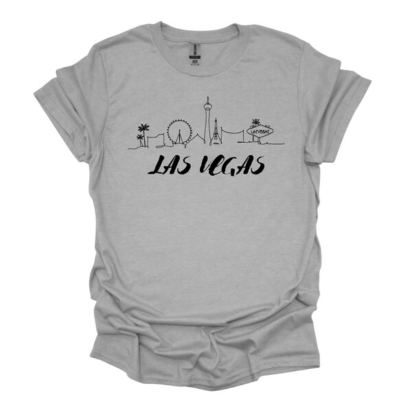 Las Vegas T Shirt Etsy