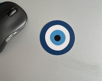 Mati, evil eye vinyl waterproof sticker