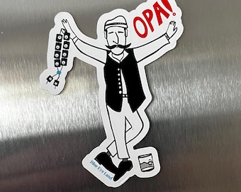 Greek Dancer, Opa Magnet