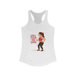 Barre Class Gift for Women, Will Tuck for Wine Tank Top, funny barre instructor shirt, barre babe gift, Barre Tanks, Barre Lover Gifts