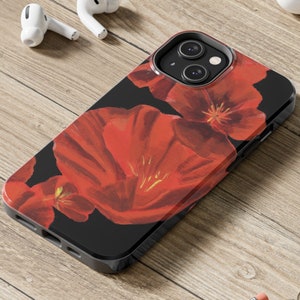Custodia per iPhone Papavero Rosso