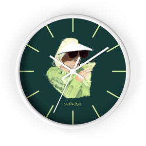 Cocktail Hour Wall Clock