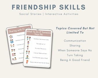 Build Social Skills & Friendships | 10 Social Stories for Special Education