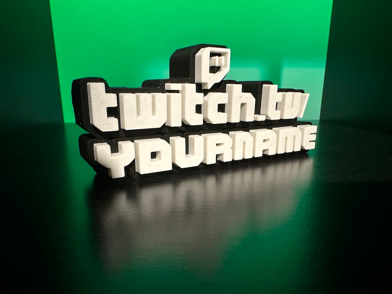 Custom Twitch Name Tag Etsy