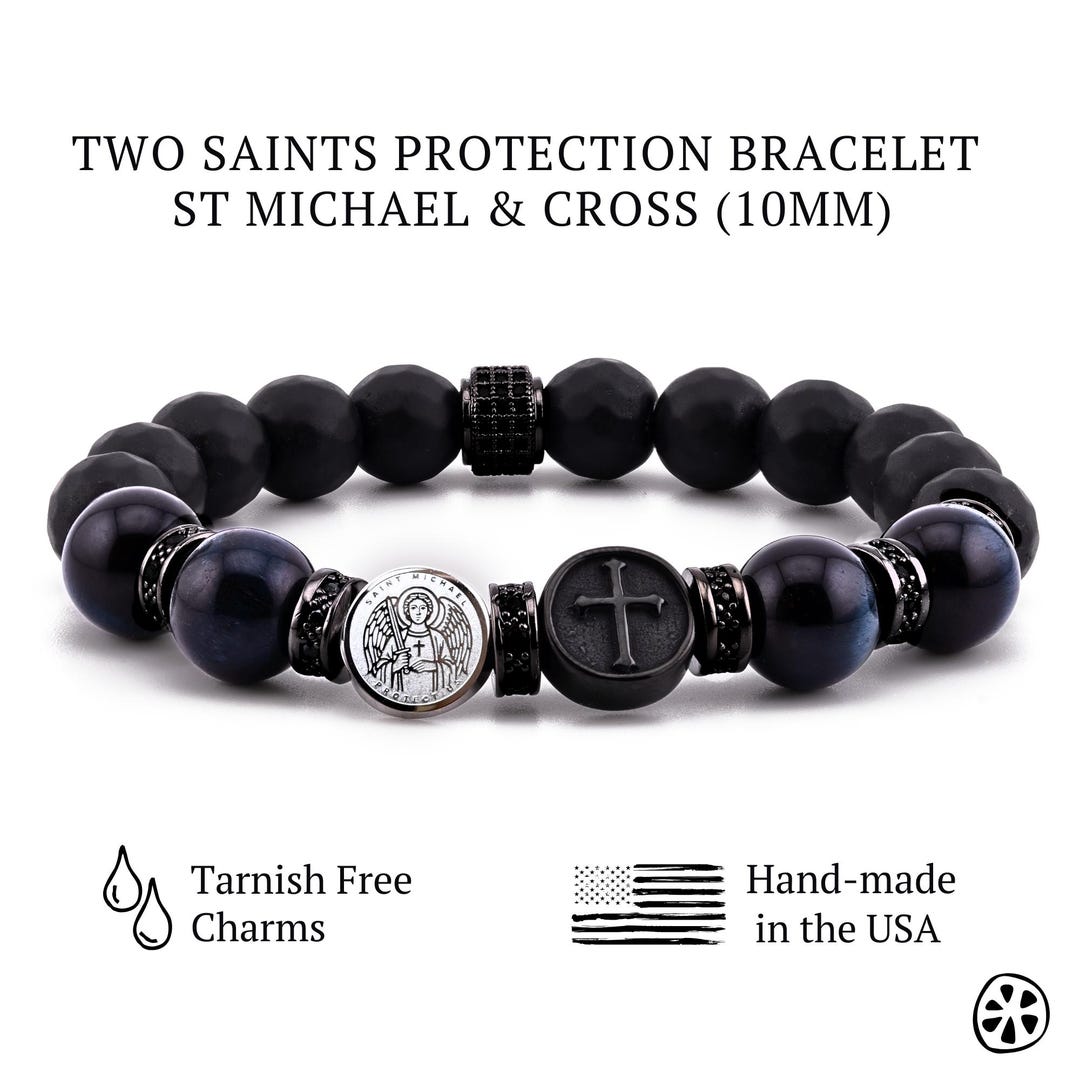 アクセサリー Personal Jesus onyx bracelet. il_1080xN.8019694655_8ctj.jpg