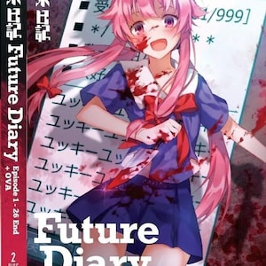 DVD Anime~The Future Diary / Mirai Nikki Vol. 1-26 End + OVA-Complete TV Series with English Dubbed And All Region - Free Express Shipping