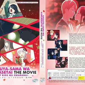 DVD Anime Kaguya-sama Wa Kokurasetai (The Movie) Complete Series DVD Boxset English Dubbed And All Region Free Expedited
