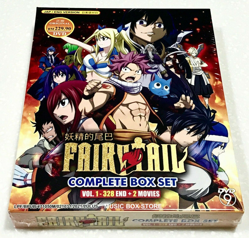 Fairy Tail anime series to end on the 328th episode