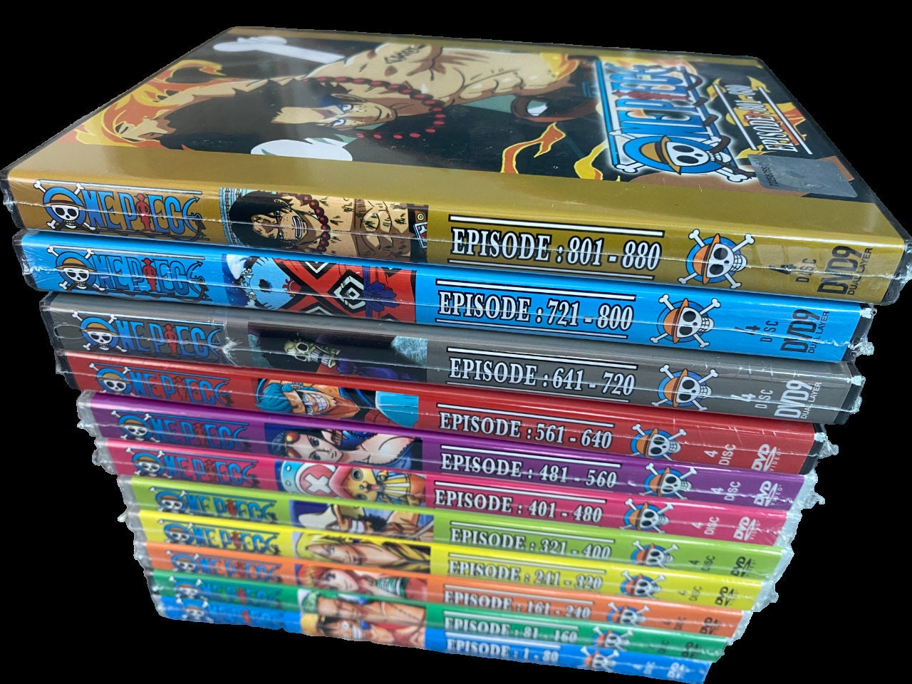 Anime Dvd One Piece [Eps 1 -1027] Complete ENGLISH DUB/SUB Box Set - DHL