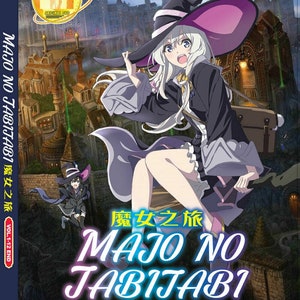 DVD Anime~English Dubbed~Majo No Tabitabi(1-12End)All Region- Free Shipping To USA Via DHL Express