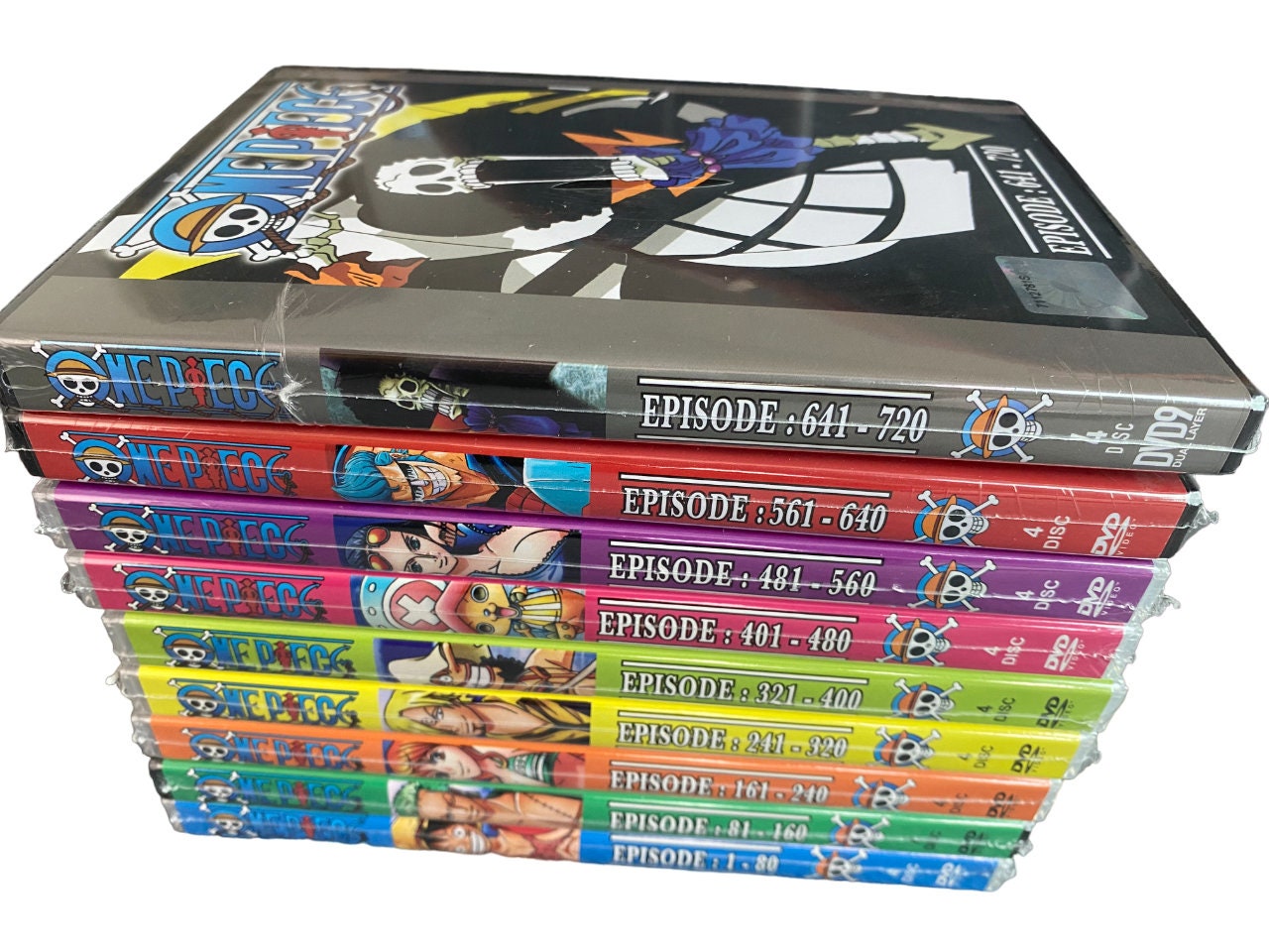 Anime DVD One Piece Episode 1-720 Complete ENGLISH DUBBED Box Set - BRAND  NEW