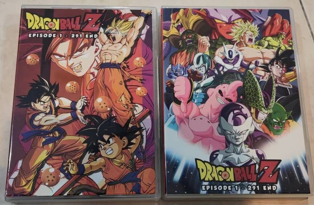 QANIME DVD Dragon Ball Z Episodes 1-291 End English Dubbed & Subtitles