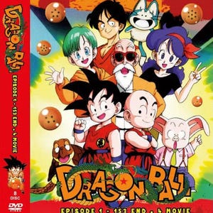 Anime dvd D. BALL complete boxset vol 1-153 End + 4 Movie Complete anime (volledige regio Engels nagesynchroniseerde complete boxset) - gratis DHL Express