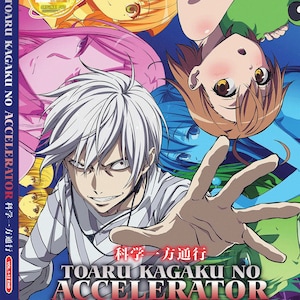 Anime DVD~English Dubbed~Toaru Kagaku No Accelerator(1-12End)- Free Shipping To USA Via DHL Express