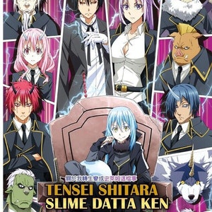 DVD Anime That Time I Got Reincarnated As A Slime Season 1+2 +Tensura (1-61)+OVA And All Region - Free Express Shipping
