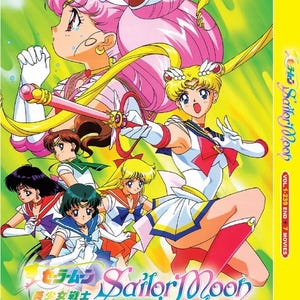Sailor Moon Complete Collection - ANIME DVD Box Set (1-239 Episodes + 7 Movies)- Free Shipping To USA Via Dhl Express